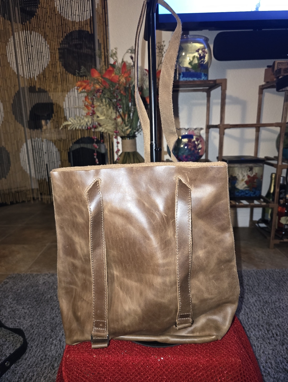 Stockyard X The Heather's Convertible Backpack To Shoulder Bag - EUC - Picture 4 of 12